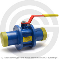 Кран стальной под приварку Ду-100 Ру-16 L=350мм МАРШАЛ 11с67п 2СП.00.1.016.100/080 Кран стальной под приварку Ду-100 Ру-16 L=350мм МАРШАЛ 11с67п 2СП.00.1.016.100/080