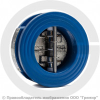 Клапан обратный двухстворчатый чугунный межфланцевый Ду-500 Ру-16 (Т<110°С) ств чугун CB3448N Tecofi Клапан обратный двухстворчатый чугунный межфланцевый Ду-500 Ру-16 (Т<110°С) ств чугун CB3448N Tecofi