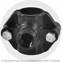 Седелка ПЭ ВР Дн 110-3/4" с резьбовым выходом ТПК-АКВА