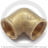 Уголок (угольник) латунный НР (НАР) Ду-20 (3/4&quot;) VALFEX