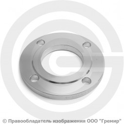 Фланец плоский нержавеющий 12х18н10т 1-80-6 ГОСТ 12820-80, Ру-6, Ду-80