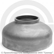 Переход 219х6-89х3,5 (Ду 200-80) 12х18н10т концентрический ГОСТ 17378
