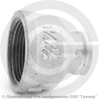 Муфта переходная чугунная оцинкованная ВР (ВН) Ду 32-15 (1 1/4"-1/2") Муфта переходная чугунная оцинкованная ВР (ВН) Ду 32-15 (1 1/4"-1/2")