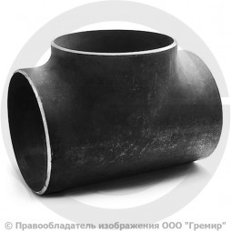 Тройник П 377х10 (Ду-350) стальной (Ст.20) равнопроходной ГОСТ 17376