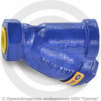 Фильтр сетчатый Y-образный чугунный Ду-10 (3/8") Ру-16 ВР (ВН) (Т<200°С) Zetkama 823A Фильтр сетчатый Y-образный чугунный Ду-10 (3/8") Ру-16 ВР (ВН) (Т<200°С) Zetkama 823A