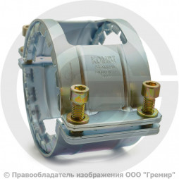 Хомут стальной оцинкованный SML Ду-125 усиливающий Kombi Kralle Китай