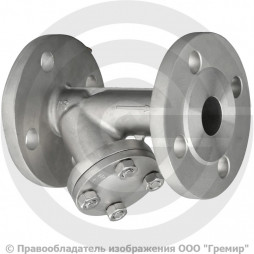 Фильтр сетчатый Y-образный нержавеющий фланцевый Ду-65 Ру-16 (Т<180°С) Benarmo