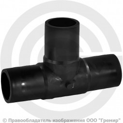 Тройник ПЭ100 спигот Дн 110 Ру-10 SDR17