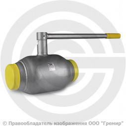 Кран стальной под приварку Ду-125 Ру-25 L=360мм полнопроходной LD КШ.Ц.П. 125.025.П/П