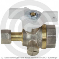Кран трехходовой для манометра Ду-15 Ру-40 ВР-Накидная гайка М20х1,5 Aquasfera 1124 Кран трехходовой для манометра Ду-15 Ру-40 ВР-Накидная гайка М20х1,5 Aquasfera 1124
