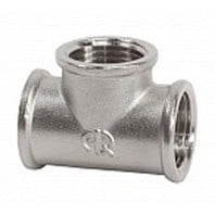 Тройник латунный ВР (ВН) Ду-50 (2") никель SantechSystems Тройник латунный ВР (ВН) Ду-50 (2") никель SantechSystems