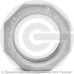 Контргайка чугунная оцинкованная ВР (ВН) Ду 32 (1 1/4")