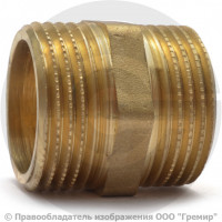 Ниппель латунный НР (НАР) Ду-20 (3/4") LD Ниппель латунный НР (НАР) Ду-20 (3/4") LD