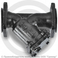 Фильтр магнитный сетчатый Y-образный чугунный фланцевый Ду-80 Ру-16 (Т<150°С) ЛМЗ ФСМ Фильтр магнитный сетчатый Y-образный чугунный фланцевый Ду-80 Ру-16 (Т<150°С) ЛМЗ ФСМ