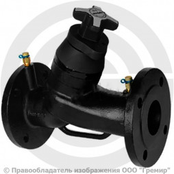 Клапан балансировочный ручной чугунный фланцевый Ду-250 Ру-16 Kvs=865.96м3/ч BL.230 MVI