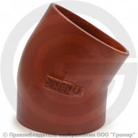 Отвод чугунный безраструбный SML Ду 50 30гр Китай Отвод чугунный безраструбный SML Ду 50 30гр Китай