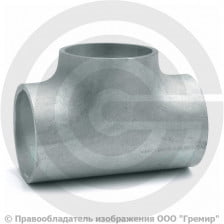 Тройник 76х3,5 (Ду-65) оцинкованный равнопроходной Китай
