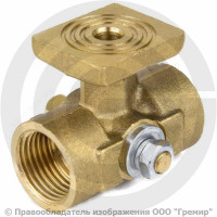 Кран трехходовой для манометра Ду-15 Ру-16 ВР (ВН) G1/2"-М20х1,5 с фланцем без ручки Aquasfera 1061 Кран трехходовой для манометра Ду-15 Ру-16 ВР (ВН) G1/2"-М20х1,5 с фланцем без ручки Aquasfera 1061