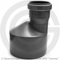 Переход PP-H эксцентрический серый Дн 160-125 б/нап в/к Ostendorf HT HTR Переход PP-H эксцентрический серый Дн 160-125 б/нап в/к Ostendorf HT HTR