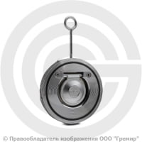 Клапан обратный одностворчатый стальной межфланцевый Ду-40 Ру-16 (Т<110°С) диск оцинк CB5440 Tecofi Клапан обратный одностворчатый стальной межфланцевый Ду-40 Ру-16 (Т<110°С) диск оцинк CB5440 Tecofi