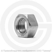 Гайка нержавеющая A2 М30 DIN 934 Гайка нержавеющая A2 М30 DIN 934