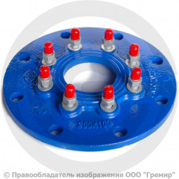 Фланец переходной (редукционный) Ду 150-100 ГОСТ ISO 2531-2012