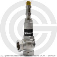 Клапан предохранительный пружинный латунный Ду 15-15 ВР (ВН) Рн=1...16бар Benarmo Клапан предохранительный пружинный латунный Ду 15-15 ВР (ВН) Рн=1...16бар Benarmo