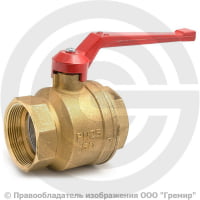 Кран латунный Ду-50 (2") Ру-40 ВР (ВН) муфтовый полнопроходной рычаг БАЗ 11б27п1 А30 Кран латунный Ду-50 (2") Ру-40 ВР (ВН) муфтовый полнопроходной рычаг БАЗ 11б27п1 А30