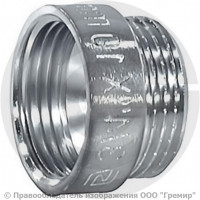 Удлинитель латунный ВР-НР (ВН-НАР) Ду-15 (1/2") L=15мм хром SantechSystems Удлинитель латунный ВР-НР (ВН-НАР) Ду-15 (1/2") L=15мм хром SantechSystems