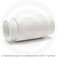 Клапан обратный PP-R белый Дн 25 внутренняя пайка RTP (РосТурПласт) Клапан обратный PP-R белый Дн 25 внутренняя пайка RTP (РосТурПласт)