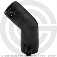 Отвод ПЭ100 электросварной Дн 110 45гр Ру-16 SDR11 EUROSTANDARD Отвод ПЭ100 электросварной Дн 110 45гр Ру-16 SDR11 EUROSTANDARD