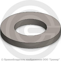 Шайба нержавеющая D-16 DIN 125 Шайба нержавеющая D-16 DIN 125