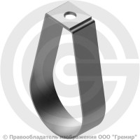 Хомут спринклерный стальной Ду-65 (Дн 74-80) (2 1/2") без комплекта Хомут спринклерный стальной Ду-65 (Дн 74-80) (2 1/2") без комплекта