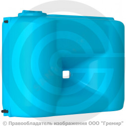 Ёмкость для воды с поплавком 1500 л сине-белый Акватек Combi W-1500 BW