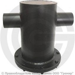 Грязевик абонентский вертикальный стальной под приварку Ду-80 Ру-16 Мифрил