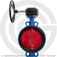 Затвор дисковый поворотный межфланцевый с редуктором Ду-250 Ру-16 EPDM с чугунным диском Tecofi VPI4448-08 Затвор дисковый поворотный межфланцевый с редуктором Ду-250 Ру-16 EPDM с чугунным диском Tecofi VPI4448-08