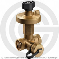 Клапан балансировочный автоматический латунный муфтовый Ду-20 Ру-25 ВР (ВН) Kvs=2.5м3/ч 5-25 кПа без ниппелей DP Broen Клапан балансировочный автоматический латунный муфтовый Ду-20 Ру-25 ВР (ВН) Kvs=2.5м3/ч 5-25 кПа без ниппелей DP Broen