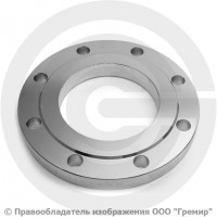 Фланец плоский нержавеющий 125-16-01-1-B-AISI 304