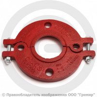 Фланец накидной разъемный грувлок Ду-100 (Дн 108) Ру-16 XGQT14 Фланец накидной разъемный грувлок Ду-100 (Дн 108) Ру-16 XGQT14