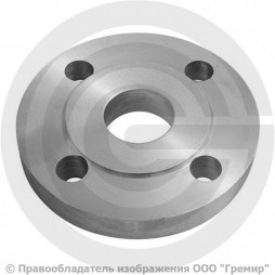 Фланец плоский 09Г2С 1-25-10 ГОСТ 12820-80, Ру-10, Ду-25