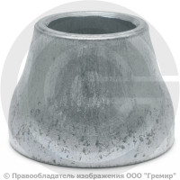 Переход 57х3-25х1,6 (Ду 50-20) оцинкованный концентрический ГОСТ 17378 КАЗ Переход 57х3-25х1,6 (Ду 50-20) оцинкованный концентрический ГОСТ 17378 КАЗ