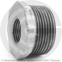 Футорка чугунная оцинкованная НР-ВР (НАР-ВН) Ду 40-20 (1 1/2"-3/4") Fittex PLUS Футорка чугунная оцинкованная НР-ВР (НАР-ВН) Ду 40-20 (1 1/2"-3/4") Fittex PLUS