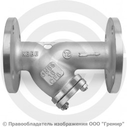 Фильтр сетчатый нержавеющий AISI 304 (CF8) фланцевый Ду-50 (2") Ру-16 (Т<250°С) NK-FYS50/4