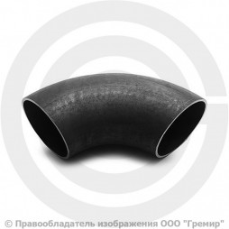 Отвод П90 89х12 (Ду-80) стальной (Ст.20) 90 градусов ГОСТ 17375