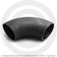 Отвод П90 159х4,5 (Ду-150) стальной (Ст.20) 90 градусов ГОСТ 17375 Отвод П90 159х4,5 (Ду-150) стальной (Ст.20) 90 градусов ГОСТ 17375