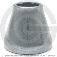 Переход 76х3,5-45х2,5 (Ду 65-40) оцинкованный концентрический ГОСТ 17378 КАЗ Переход 76х3,5-45х2,5 (Ду 65-40) оцинкованный концентрический ГОСТ 17378 КАЗ