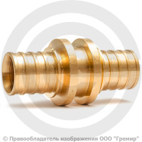 Муфта бронзовая для PE-X труб Дн 20 RAUTITAN PLATINUM RX Rehau Муфта бронзовая для PE-X труб Дн 20 RAUTITAN PLATINUM RX Rehau