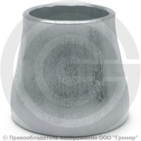 Переход 76х3,5-57х3 (Ду 65-50) оцинкованный концентрический ГОСТ 17378 КАЗ Переход 76х3,5-57х3 (Ду 65-50) оцинкованный концентрический ГОСТ 17378 КАЗ