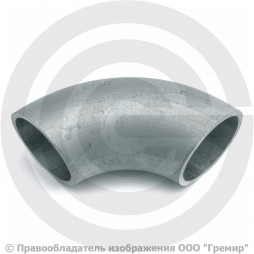 Отвод 108х4 (Ду-100) оцинкованный 90 градусов ГОСТ 17375