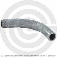 Отвод гнутый 60х3 (Ду-50) оцинкованный 90 градусов шовный резьба-сварка исп.1 из труб ГОСТ 3262 КАЗ Отвод гнутый 60х3 (Ду-50) оцинкованный 90 градусов шовный резьба-сварка исп.1 из труб ГОСТ 3262 КАЗ